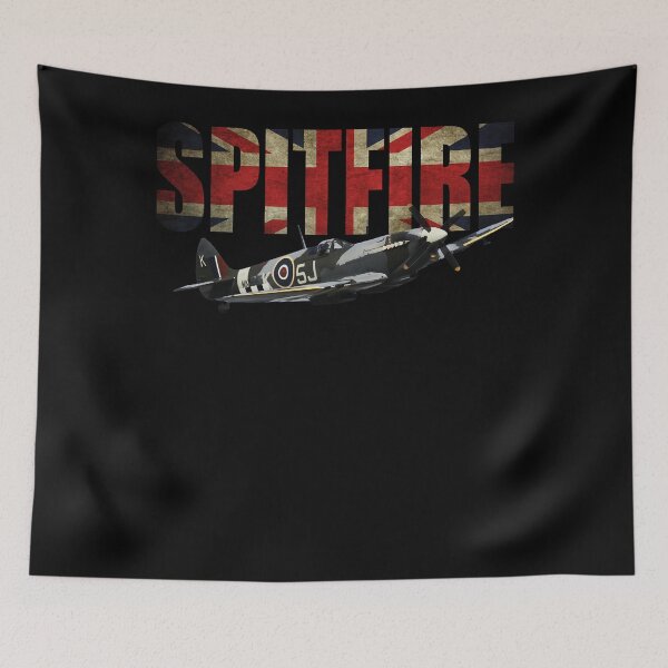 Item preview, RAF British Supermarine Spitfire T shirt ww2 Fighter Essential T-Shirt.png designed and sold by Michellfor.