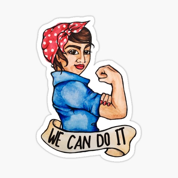 Item preview, We can do it Rosie the Riveter designed and sold by Boog Monst .