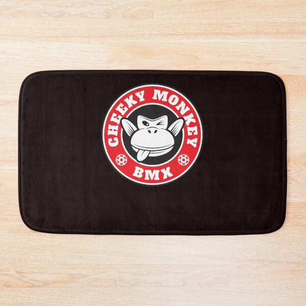 Item preview, Cheeky Monkey BMX Monkoffee Red Sticker designed and sold by PhillipHummel.