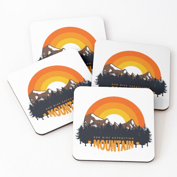Item preview, Sunrise And Mountains designed and sold by Vector Scout Lab.