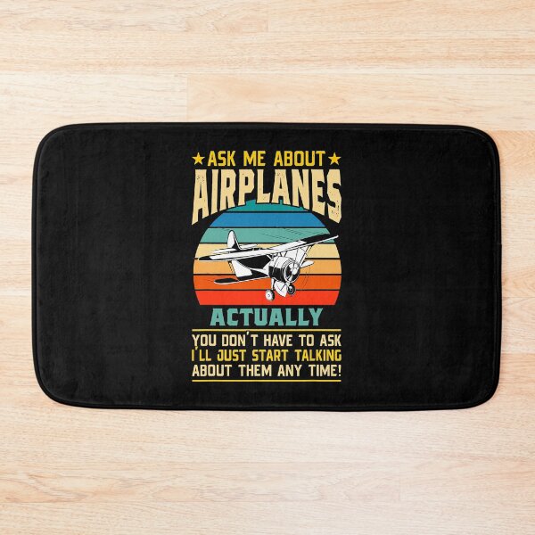 Item preview, Ask Me About Airplane Funny Pilot Aviator Plane Operator designed and sold by anthonymark14.