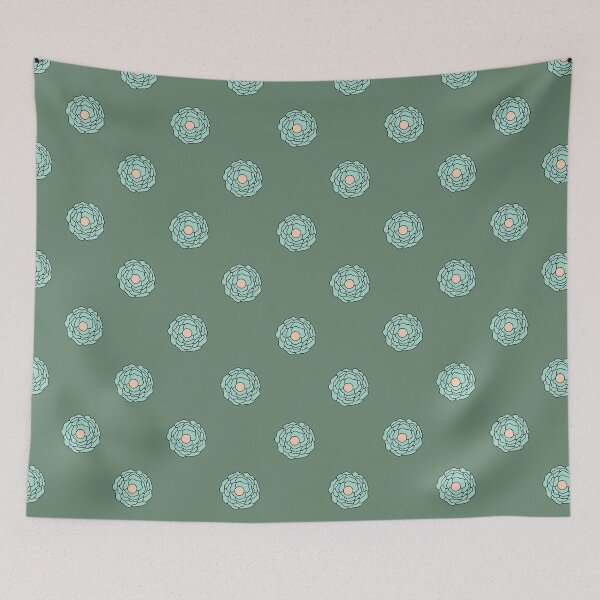 Item preview, Green Floral pattern designed and sold by FashionN5.