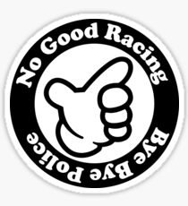NO GOOD RACING - WHITEY : JDM STICKER Sticker