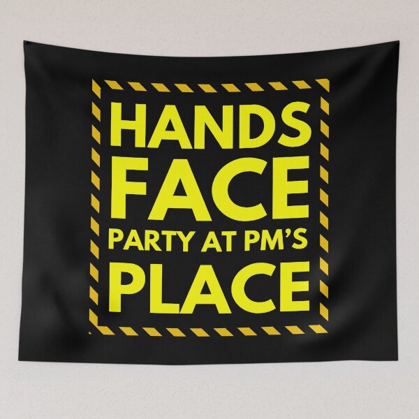 Item preview, Hands Face Party At PMs Place designed and sold by LiToDesignCo.