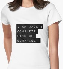 Camiseta entallada para mujer Completa falta de sorpresa