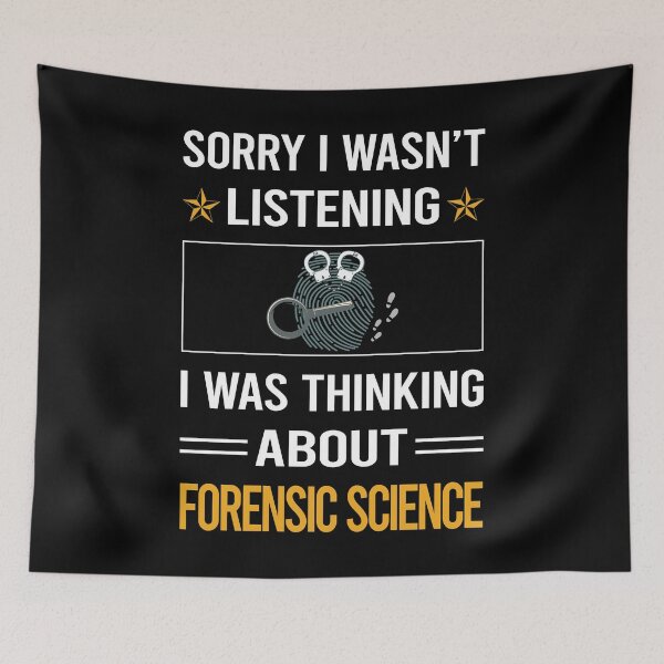 Item preview, Funny Listening Forensic Science Forensics designed and sold by fatherbarliman.