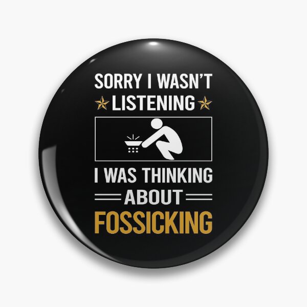 Item preview, Funny Listening Fossicking Fossick designed and sold by fatherbarliman.