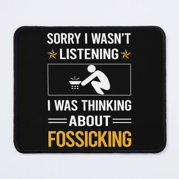 Item preview, Funny Listening Fossicking Fossick designed and sold by fatherbarliman.