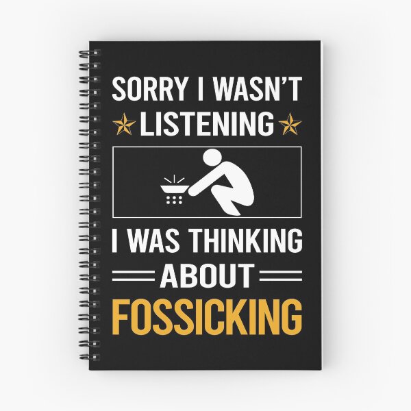 Item preview, Funny Listening Fossicking Fossick designed and sold by fatherbarliman.
