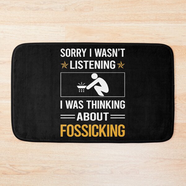 Item preview, Funny Listening Fossicking Fossick designed and sold by fatherbarliman.