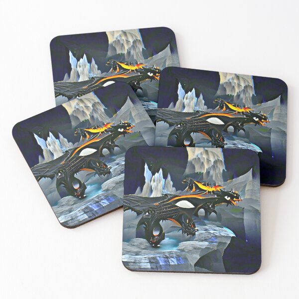 Item preview, “The Onyx Dragon” - NFT Art by DLYAN designed and sold by DLYANofficial.