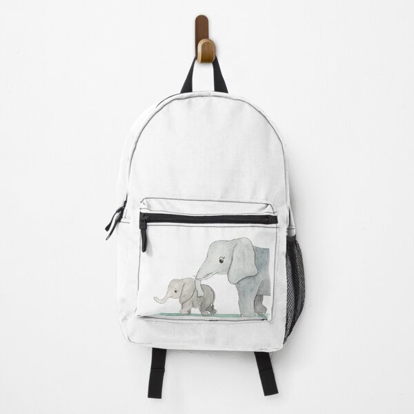 Item preview, Baby and Mama Elephant designed and sold by Art by Kathleen Stuart.