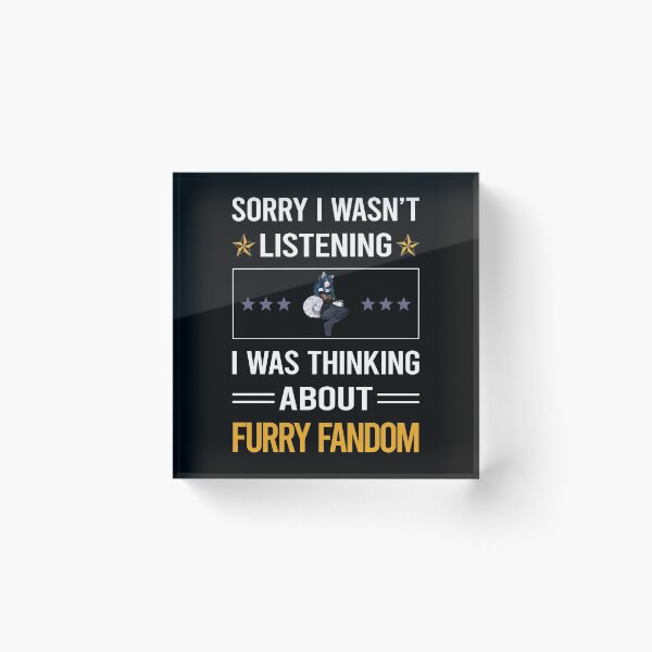 Item preview, Funny Listening Furry Fandom Furrie Fursona Fursuit Anthropomorphic Anthro designed and sold by fatherbarliman.