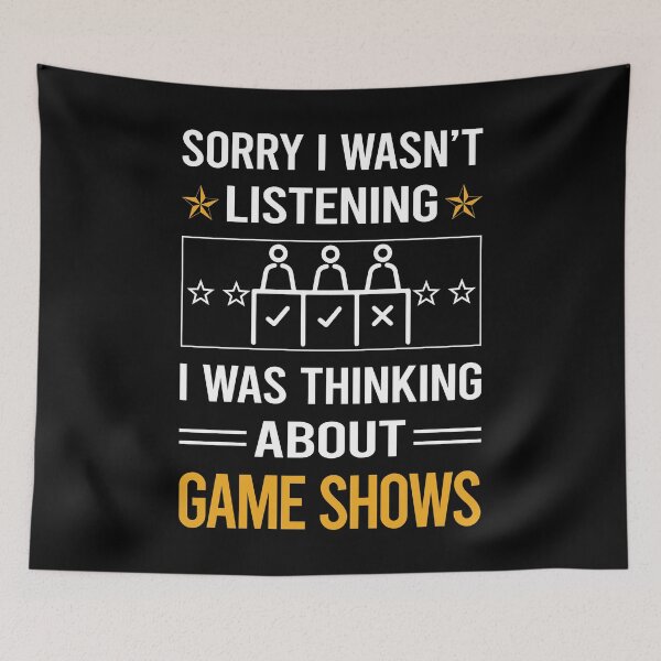 Item preview, Funny Listening Game Shows TV Show designed and sold by fatherbarliman.