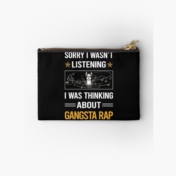 Item preview, Funny Listening Gangsta Rap Rapping Rapper designed and sold by fatherbarliman.