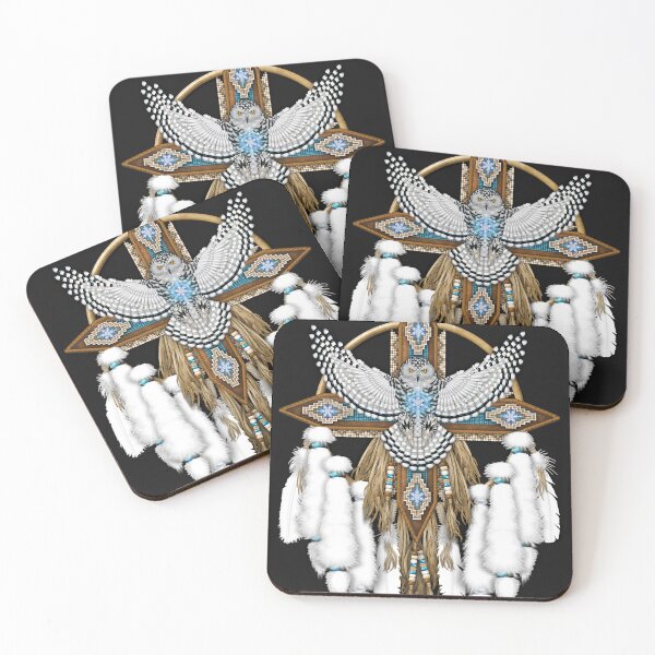 Item preview, Native American Snowy Owl Mandala Classic T-Shirt designed and sold by NancyNewell.