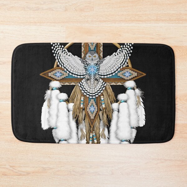 Item preview, Native American Snowy Owl Mandala Classic T-Shirt designed and sold by NancyNewell.