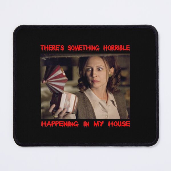 Item preview, There's something horrible happening in my house poster designed and sold by CamilleRuth34.