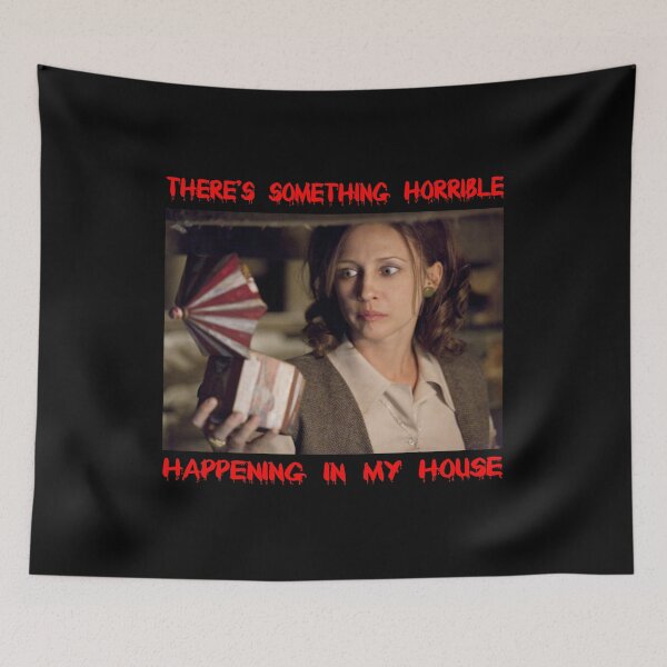 Item preview, There's something horrible happening in my house poster designed and sold by CamilleRuth34.