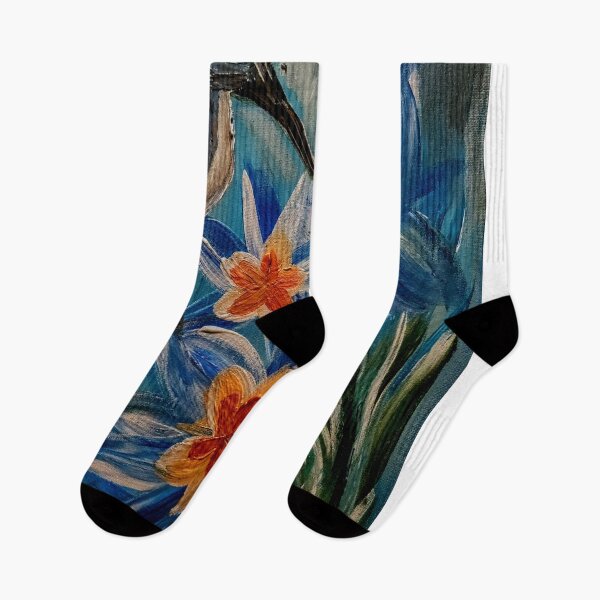 Item preview, hummingbirds feeding on some nectar designed and sold by kkartwork.