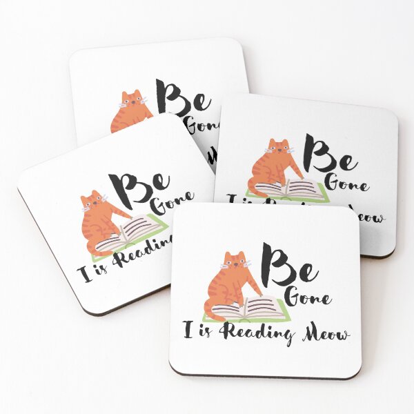 Item preview, Be Gone I Is Reading Meow Cat Reading A Book designed and sold by UglyBoyDesign.
