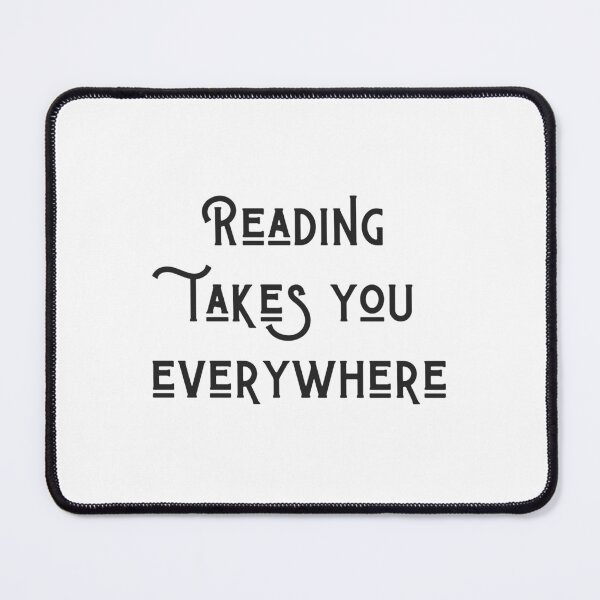 Item preview, Reading takes you everywhere designed and sold by EnlightParis.