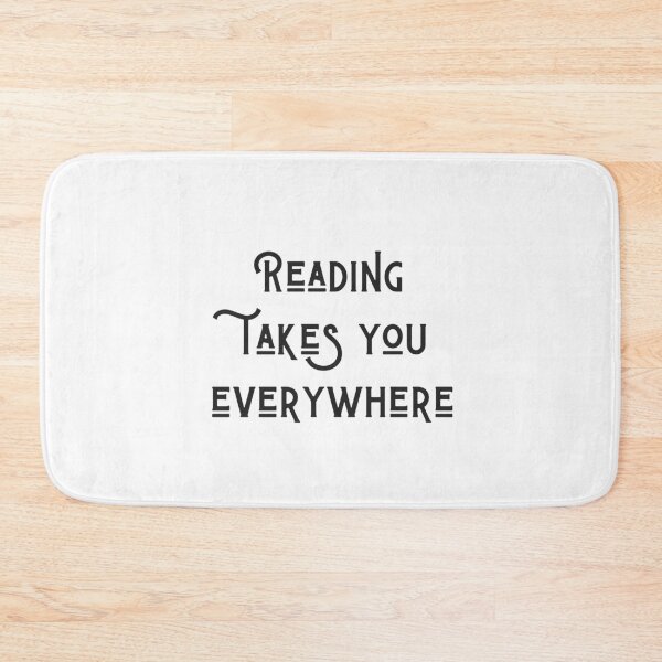 Item preview, Reading takes you everywhere designed and sold by EnlightParis.