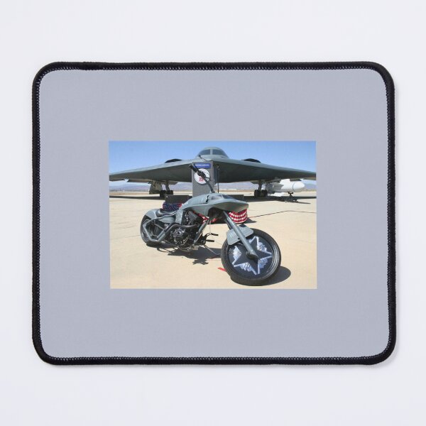 Item preview, B-2 Stealth bomber and bike   designed and sold by NonBasicshop.