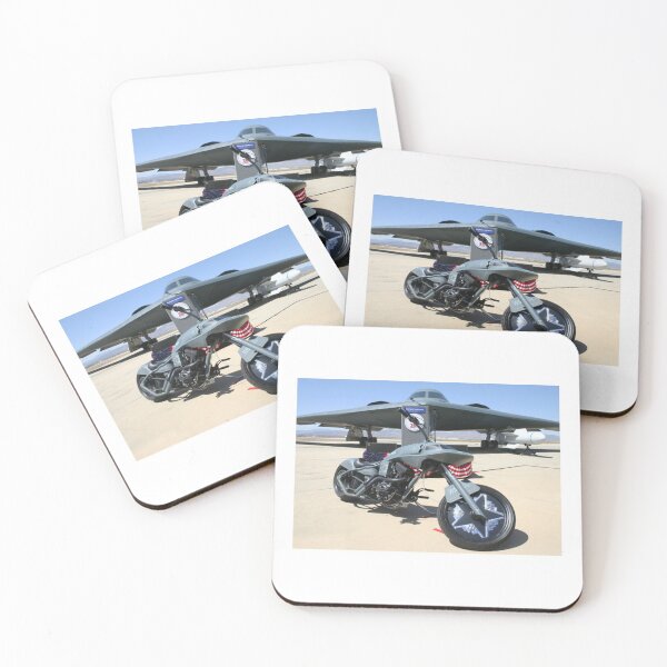 Item preview, B-2 Stealth bomber and bike   designed and sold by NonBasicshop.