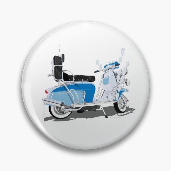 Item preview, Lambretta Blue designed and sold by Graham Bliss.