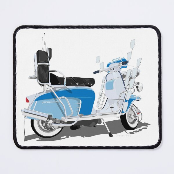 Item preview, Lambretta Blue designed and sold by Graham Bliss.