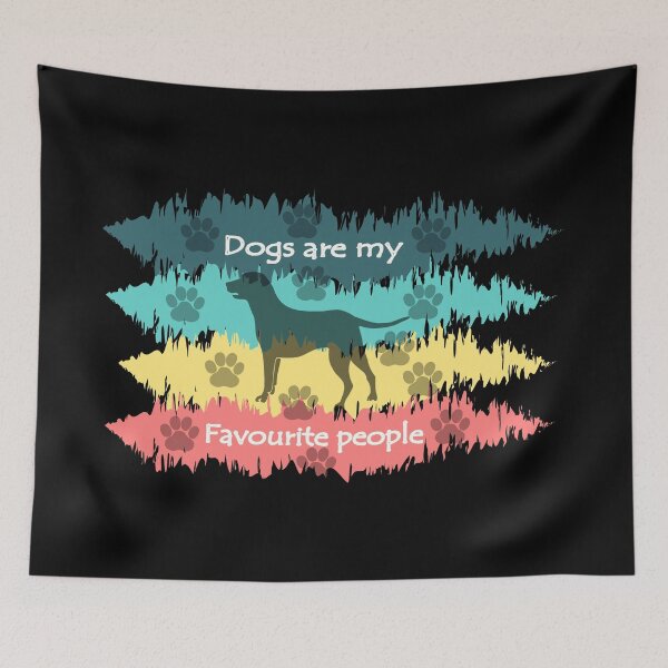 Item preview, Dogs are my favourite people designed and sold by vectorbyarymann.