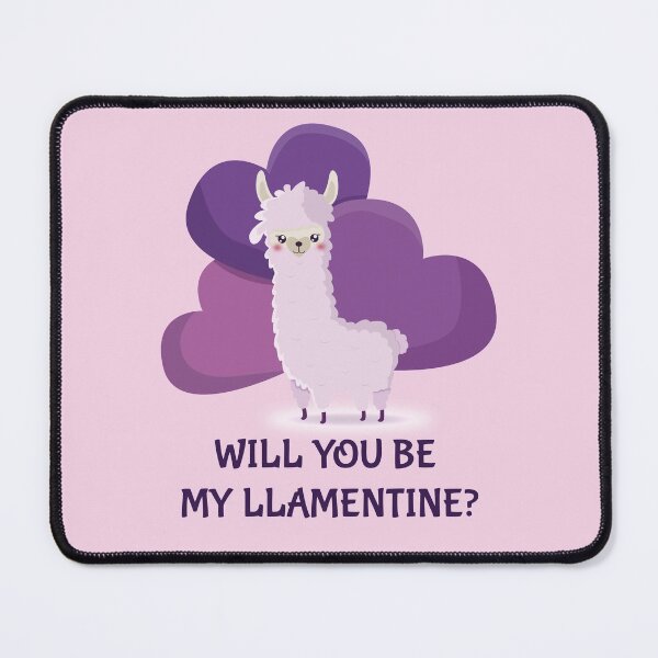 Item preview, Will You Be My Llamentine? designed and sold by Peach-Design.