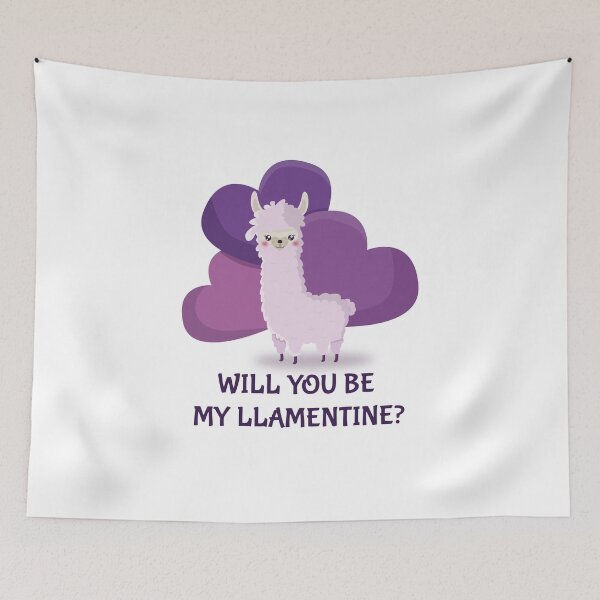 Item preview, Will You Be My Llamentine? designed and sold by Peach-Design.