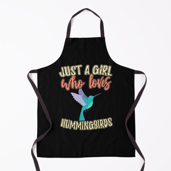 Item preview, Funny Just A Girl Who Loves Hummingbirds designed and sold by SweetTea4U.