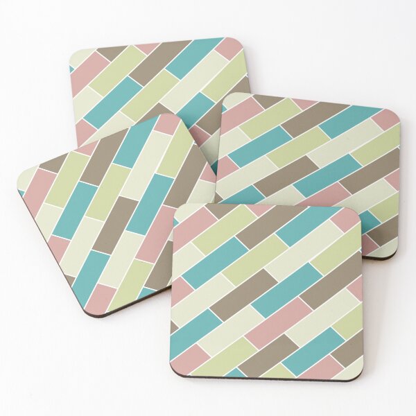 Item preview, Color Palette Rectangle Geometric Pattern  designed and sold by RMelissart.