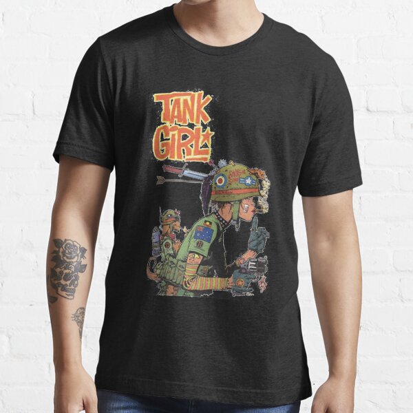 Camiseta Tank Girl Blusa Quadrinhos Tanque Hq Clássica