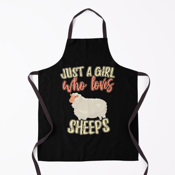 Item preview, Funny Just A Girl Who Loves Sheeps designed and sold by SweetTea4U.