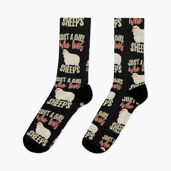 Item preview, Funny Just A Girl Who Loves Sheeps designed and sold by SweetTea4U.