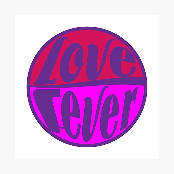 Item preview, love fever typo designed and sold by Camo0godfather.