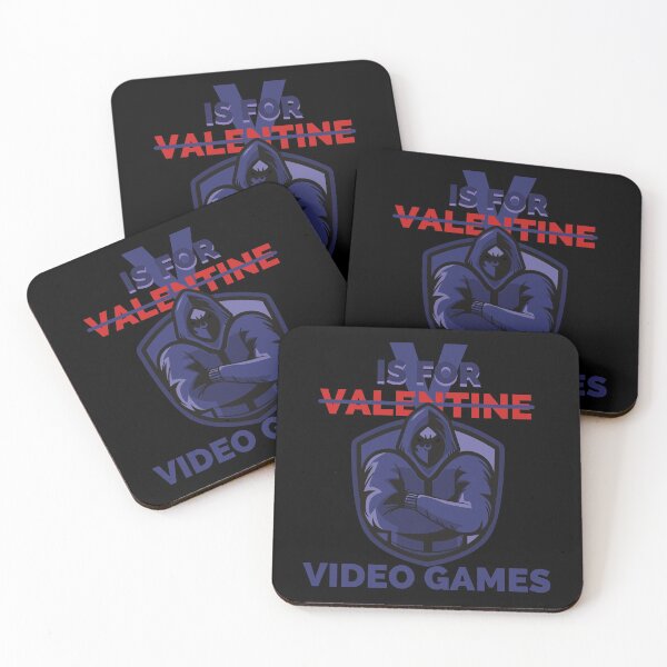 Item preview,  v is for valentine video games designed and sold by reka88.