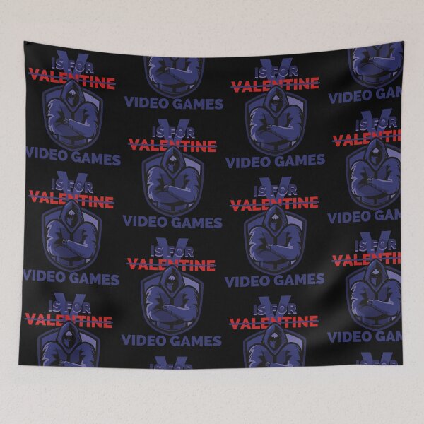 Item preview,  v is for valentine video games designed and sold by reka88.