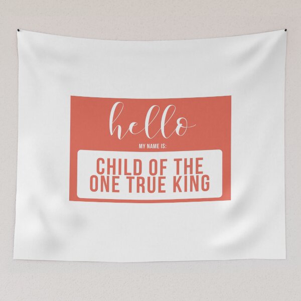 Item preview, Child of the one true King designed and sold by BibianafRossi.