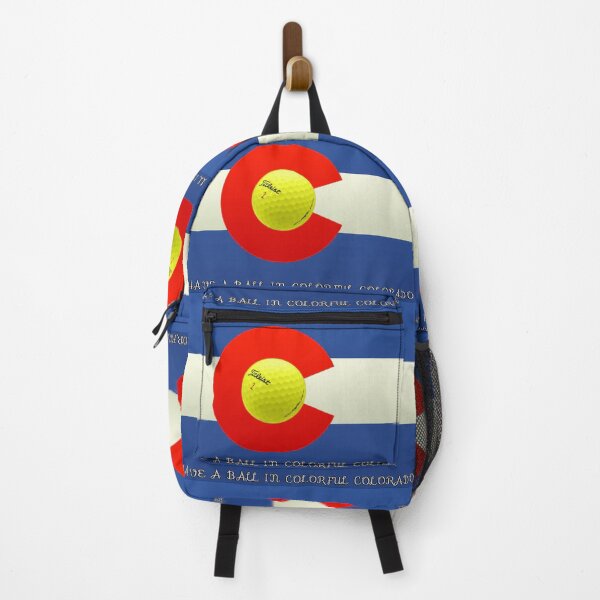 Item preview, Have a Ball in Colorful Colorado Flag Golf Golfing CO Love designed and sold by Shayna Westfall.