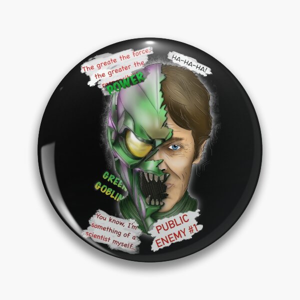Item preview, Green goblin 1 designed and sold by AnyAmazingArt  ✌️.