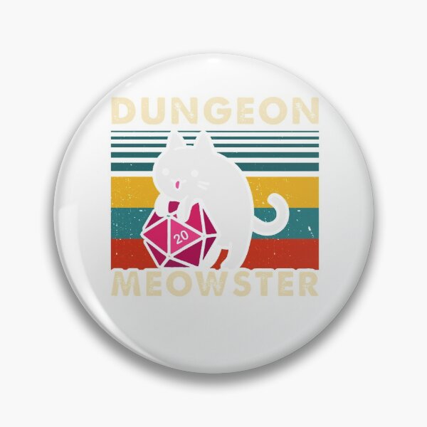Artikelvorschau, Dungeon Meowster Lustige DnD Tabletop Gamer Katze D20 entworfen und verkauft von LisaLopshire35.