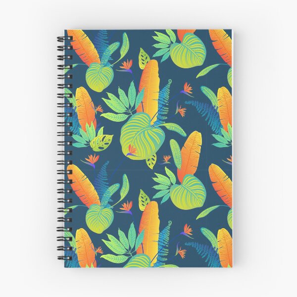 Item preview, Neon tropical leaves of palm designed and sold by IrinaVaneeva.