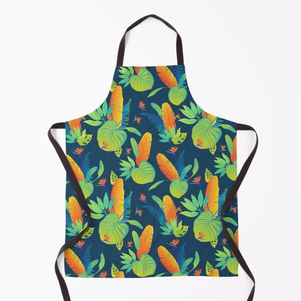 Item preview, Neon tropical leaves of palm designed and sold by IrinaVaneeva.