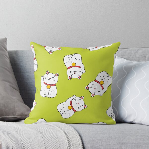Item preview, maneki neko doodle pattern designed and sold by zizimentos.