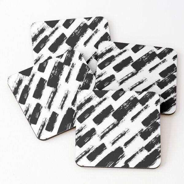 Item preview, Painted Black Brush Pattern designed and sold by LouisMorgan.